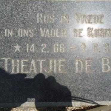 BEER Theatjie, de 1966-1969