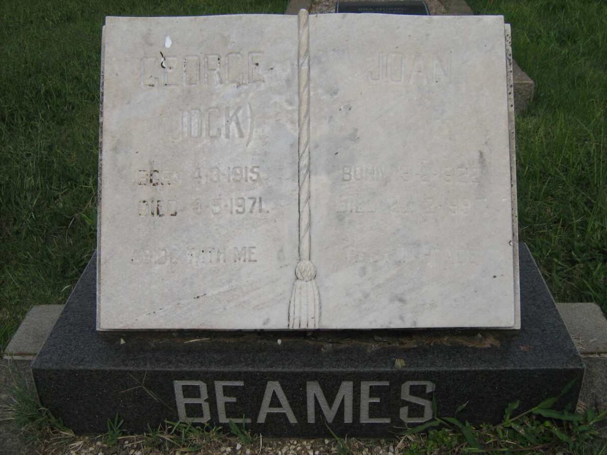 BEAMES George 1915-1971 &amp; Joan 1922-1997
