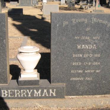 BERRYMAN Wanda 1910-1964