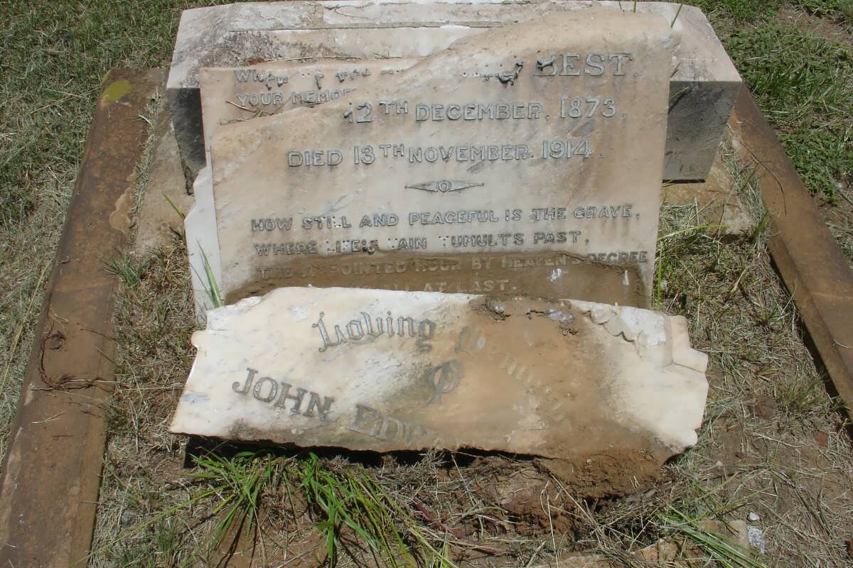 BEST John Edward 1873-1914