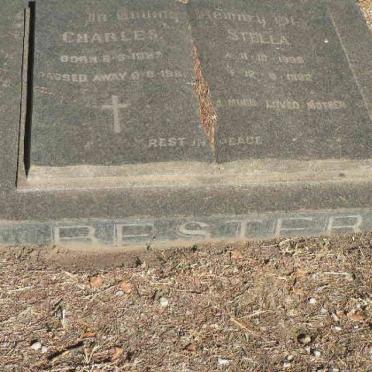 BESTER Charles 1887-1961 &amp; Stella 1896-1982