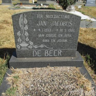 BEER Jan Jacobus, de 1933-1986
