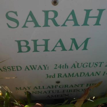 BHAM Sarah -2009