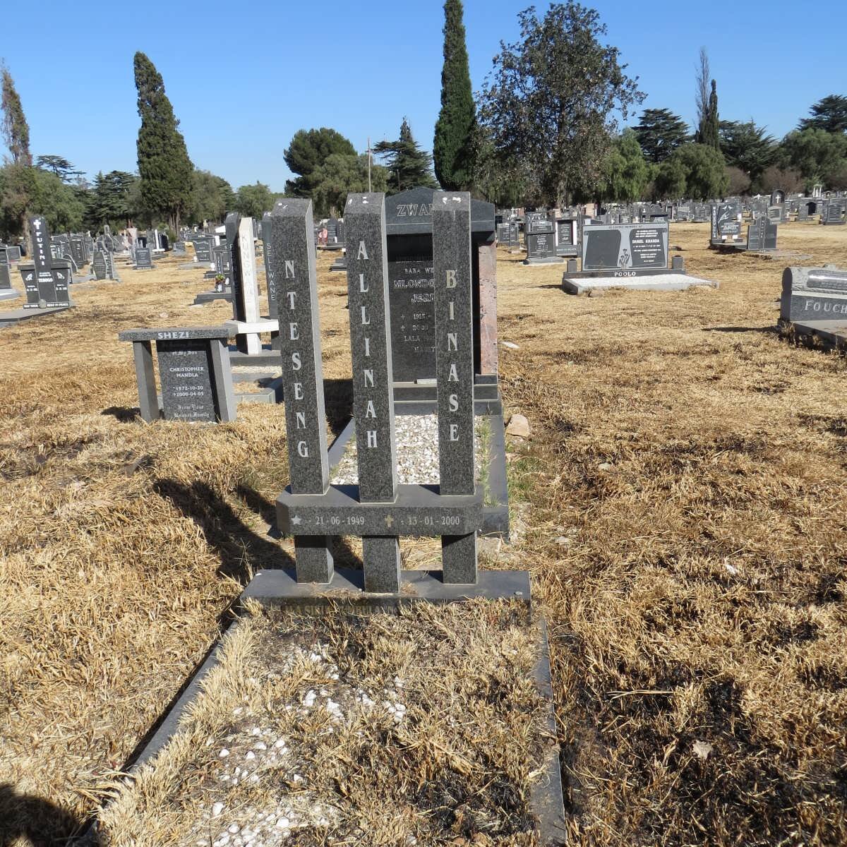 BINASE Nteseng Allinah 1949-2000