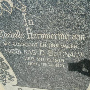 BLIGNAUT Nicolaas C. 1919-1971