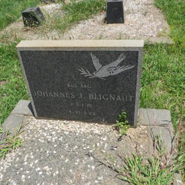 BLIGNAUT Johannes J. 1925-1963