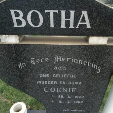 BOTHA Coenie 1920-1988