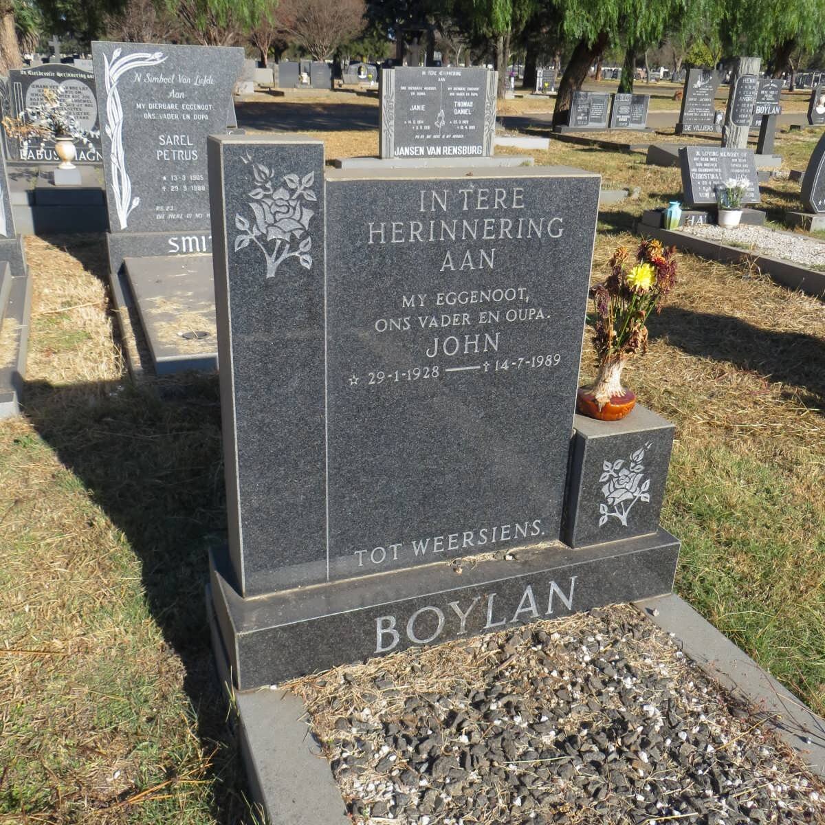 BOYLAN John 1928-1989