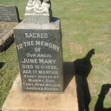 BOONZAAIER June Mary -1930