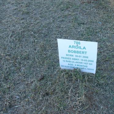 BOBBERT Ardila 2006-2006