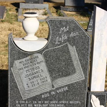 BOTHA Petrus Johannes Samuel 1927-1988