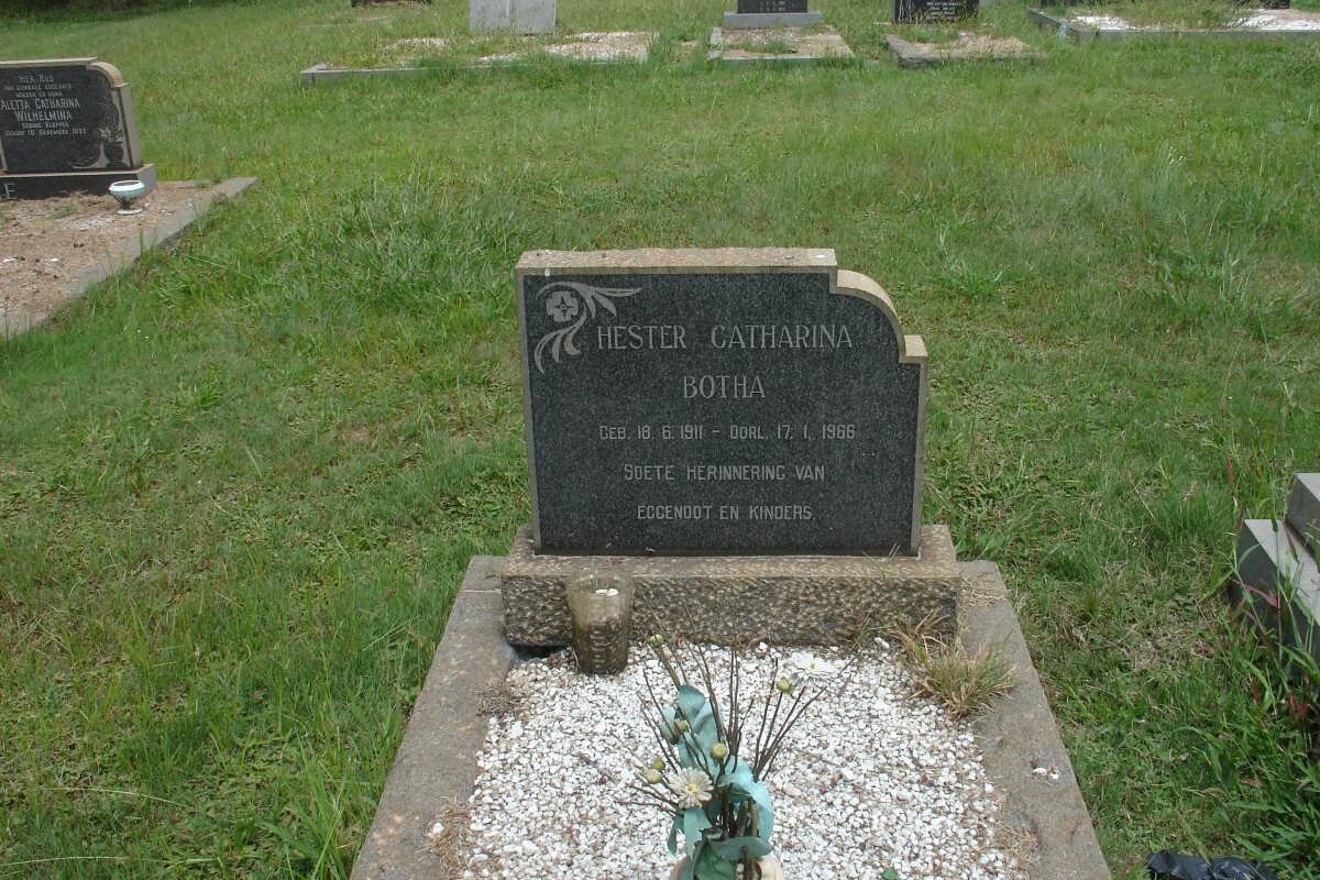 BOTHA Hester Catharina 1911-1966