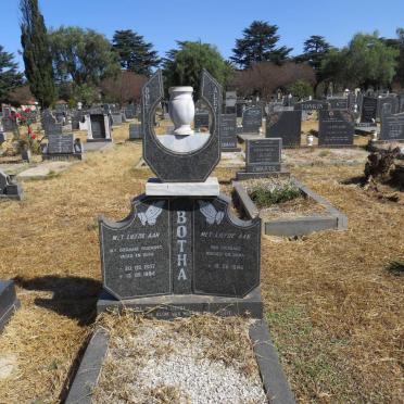 BOTHA Boet 1937-1994 &amp; Alet 1946-