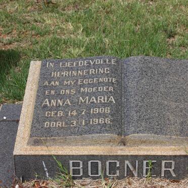 BOGNER Anna Maria 1906-1966