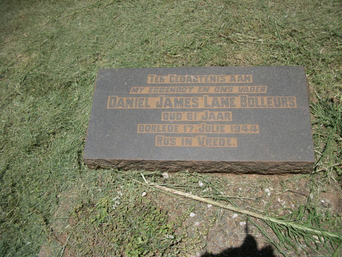 BOLLEURS Daniel James Lane -1944