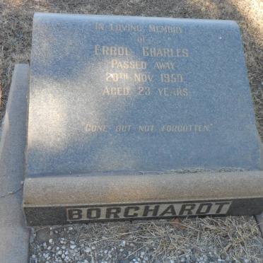 BORGHARDT Errol Charles -1950