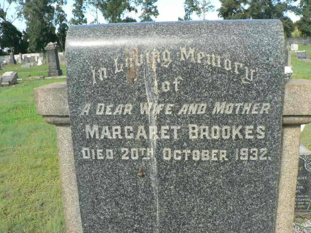 BROOKES Margaret -1932