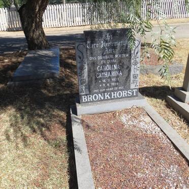 BRONKHORST Carolina Catharina 1902-1994