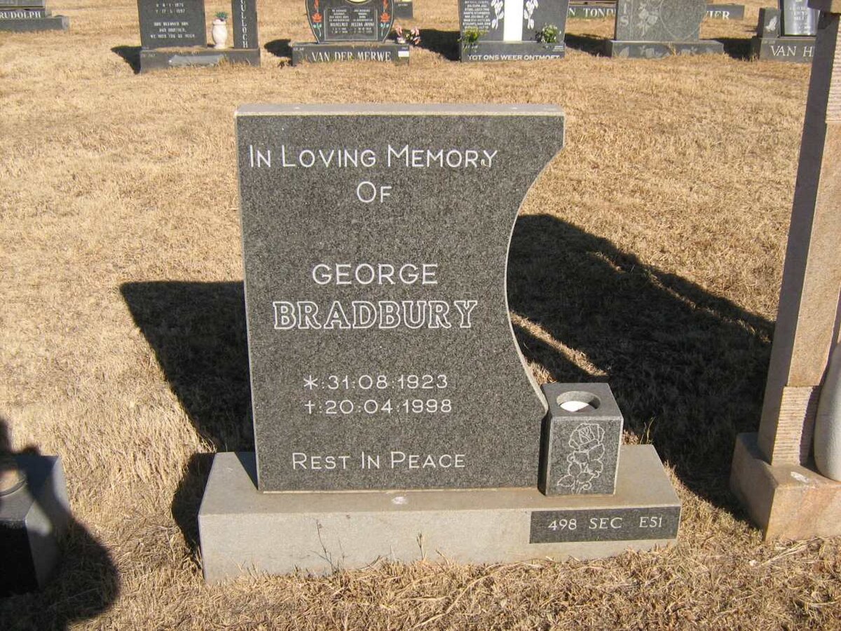 BRADBURY George 1923-1998