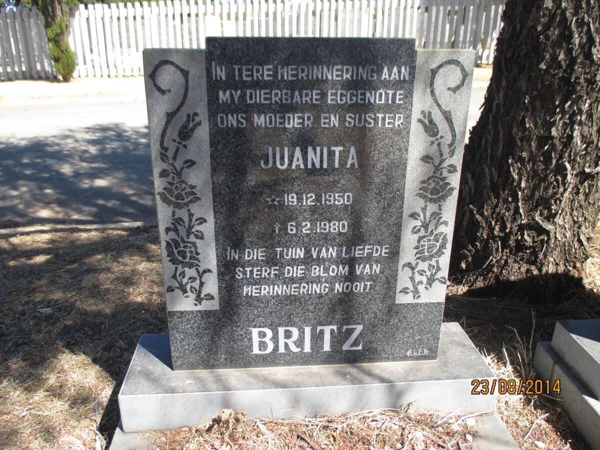BRITZ Juanita 1950-1980