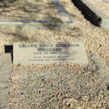 BRESNER Lilian Emily Burleigh -1957