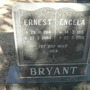 BRYANT Ernest 1914-2004 &amp; Engela 1915-2006