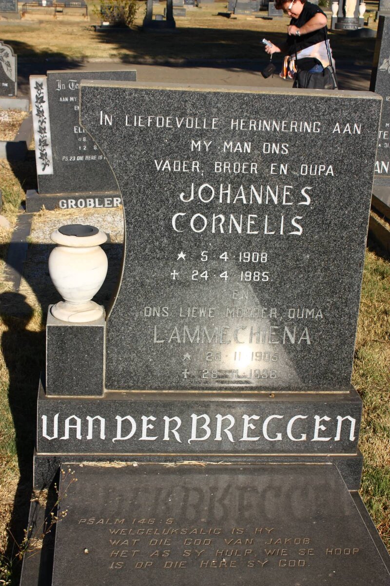 BREGGEN Johannes Cornelis, van der 1908-1985 &amp; Lammechiena 1905-19?6