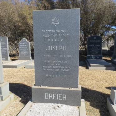 BREIER Joseph 1906-1980