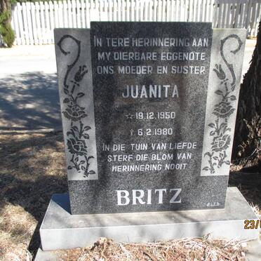 BRITZ Juanita 1950-1980