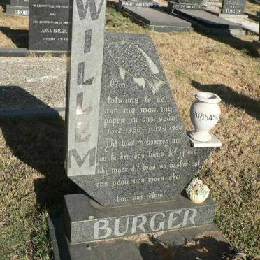 BURGER Willem 1956-1984