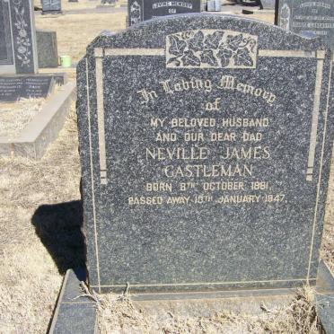 CASTLEMAN Neville James 1881-1947