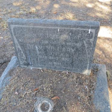 CARY Desmond 1928-1960