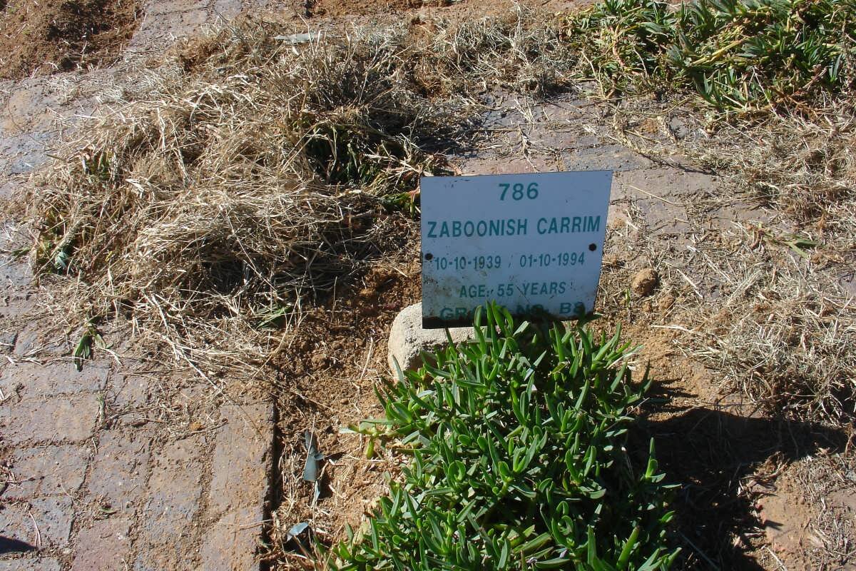 CARRIM Zaboonish 1939-1994