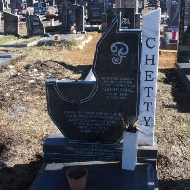 CHETTY Manikamal 1940-2006