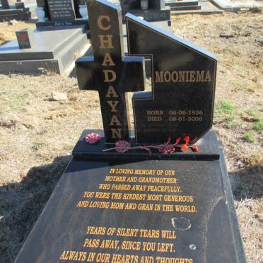 CHADAYAN Mooniema 1936-2000