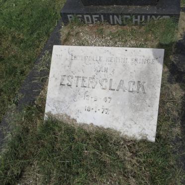 CLACK Ester 1947-1977