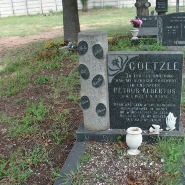 COETZEE Petrus Albertus 1923-1975
