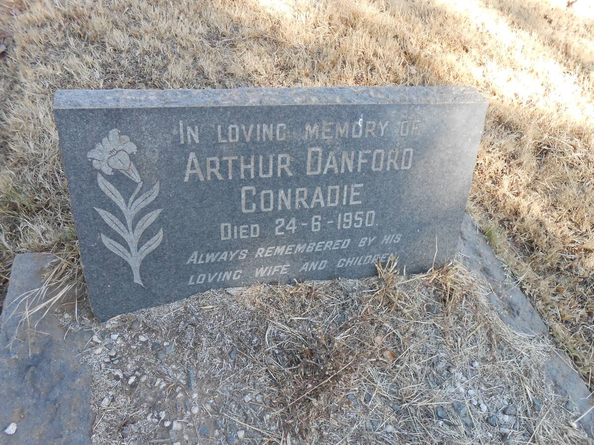 CONRADIE Arthur Danford -1950