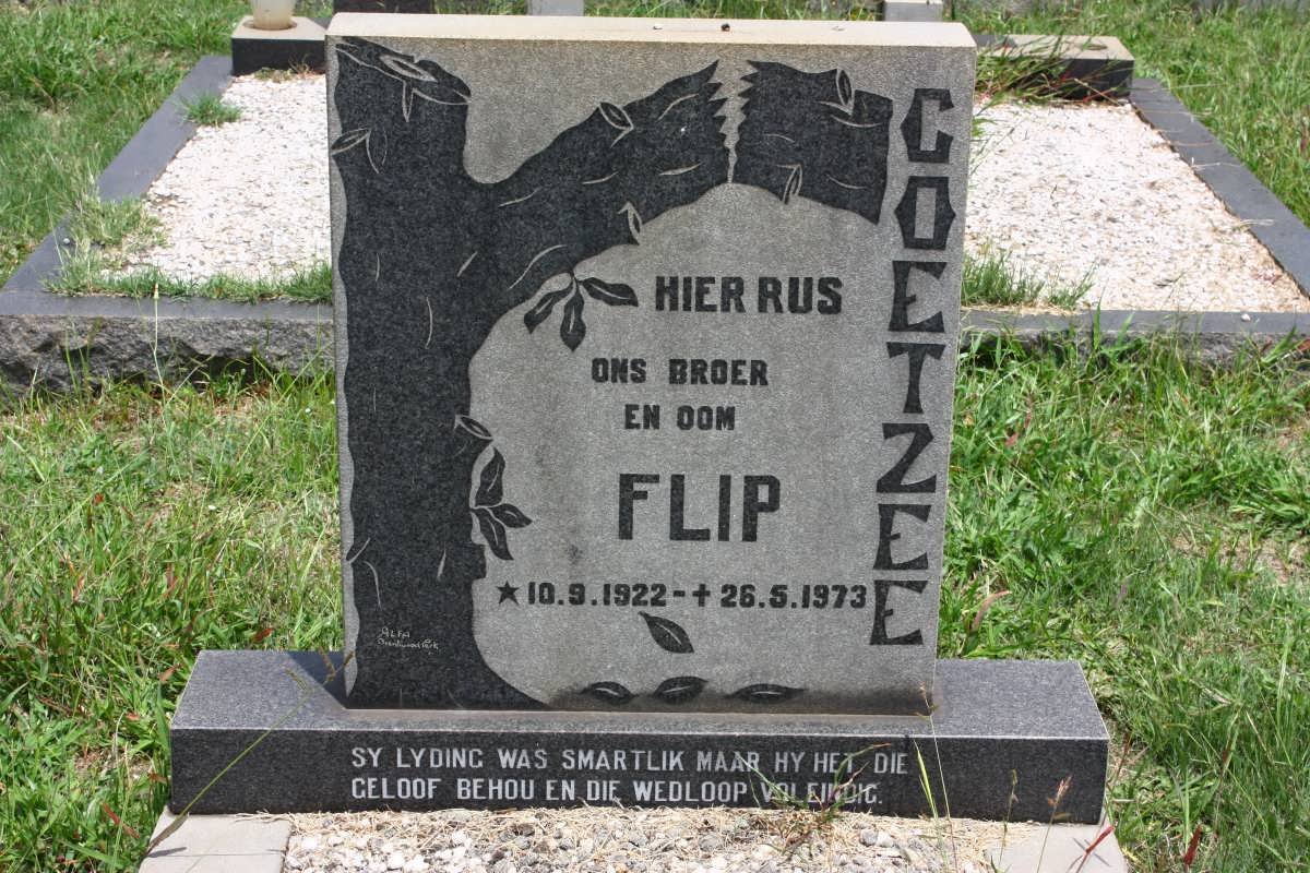 COETZEE Flip 1922-1973