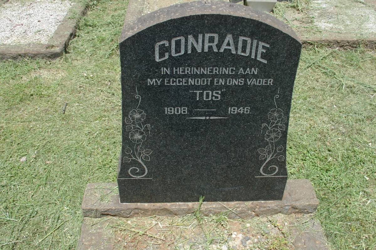 CONRADIE Tos 1908-1946