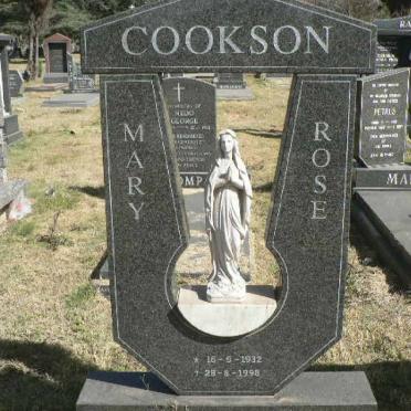 COOKSON Mary Rose 1932-1998