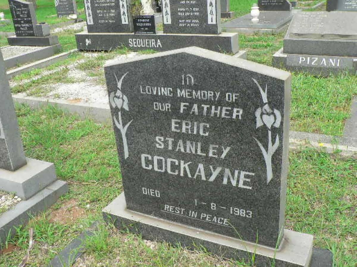 COCKAYNE Eric Stanley -1983