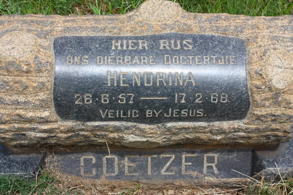 COETZER Hendrina 1957-1968