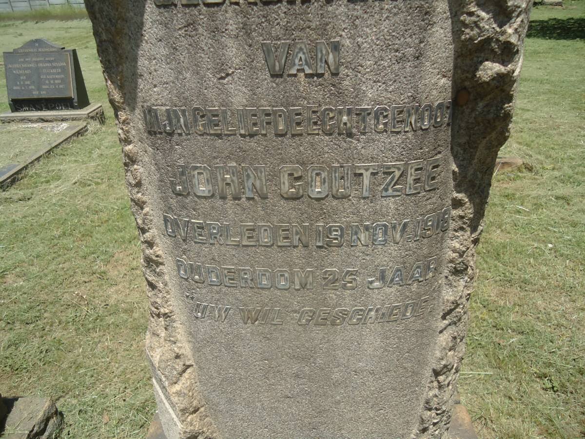 COUTZEE John -1918