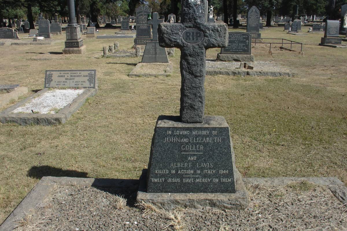 COLLER John &amp; Elizabeth :: LAVIS Albert 1944