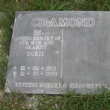 CRAMOND Doris 1901-1990