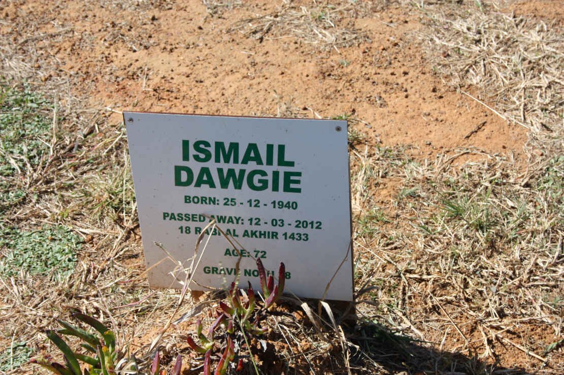 DAWGIE Ismail 1940-2012