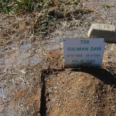 DAYA Suliman 1948-1994
