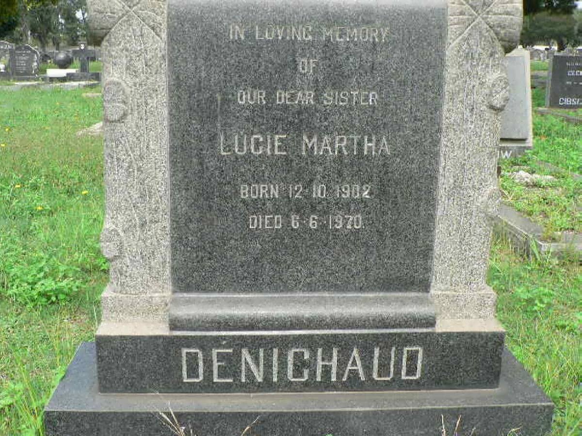 DENICHAUD Lucie Martha 1902-1970