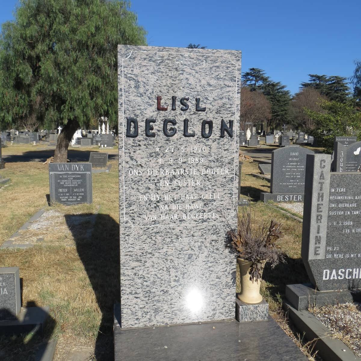 DEGLON Lisl 1976-1989